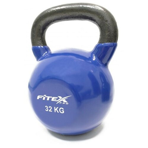 фото Гиря в виниловой оболочке 32 кг fitex pro ftx2201-32