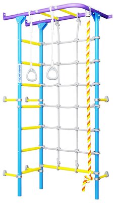 Шведская стенка ROMANA S4 (сиренево-голубой)