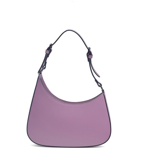 фото Сумка багет aprell 0175, фактура гладкая, фиолетовый