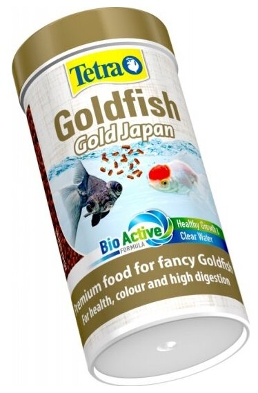 TetraGoldfish Gold Japan премиум-корм в шариках для селекционных золотых рыб 250 мл - фотография № 8