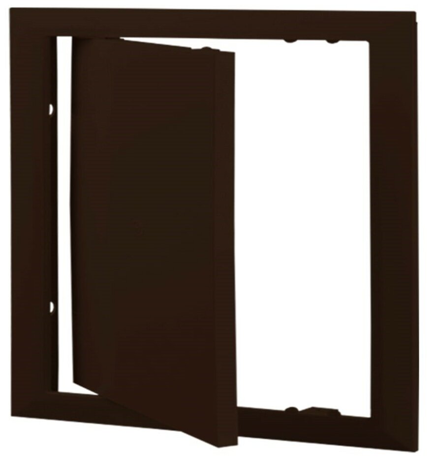 Дверца ДРП 150х150 (Р) коричневая - фотография № 3