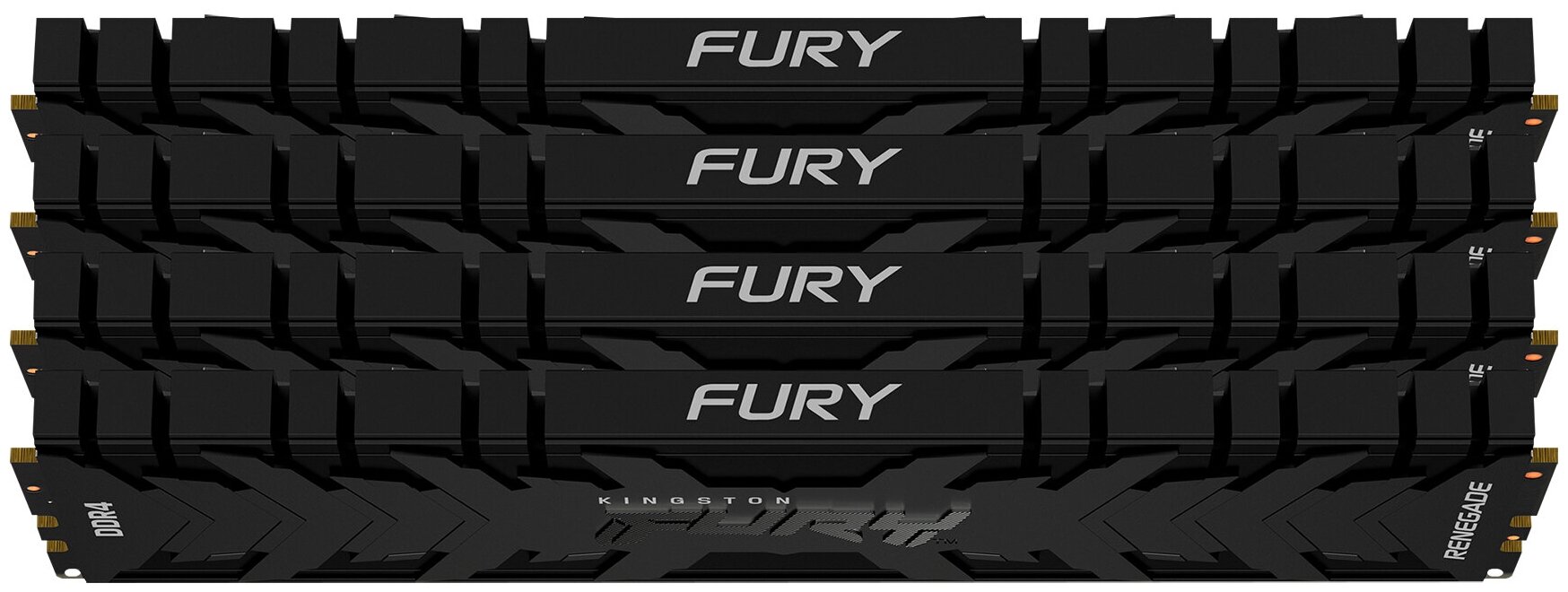 Модуль памяти KINGSTON Fury Renegade Black DDR4 - 4x 8ГБ 3200, DIMM, Ret - фото №3