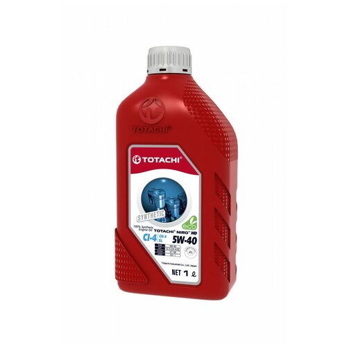 Масло Моторное Totachi Niro Hd Synthetic Api Ci-4/Sl 5w-40 Пласт. 1л TOTACHI арт. 17801