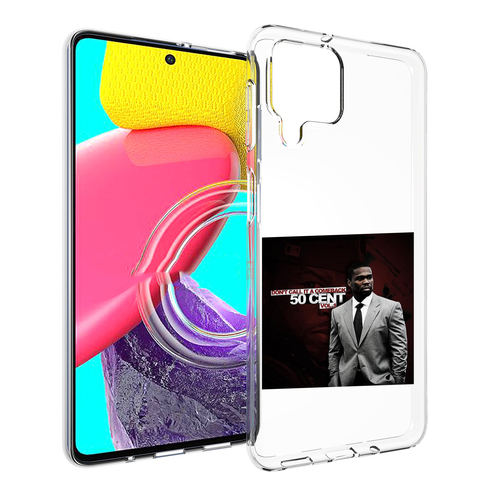 Чехол MyPads 50 Cent - Dont Call It A Comeback Vol для Samsung Galaxy M53 (SM-M536) задняя-панель-накладка-бампер