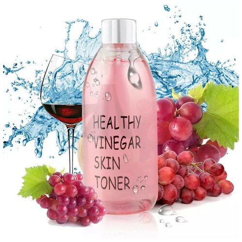 Realskin Тонер Grape Wine Healthy Vinegar Skin, 300 мл