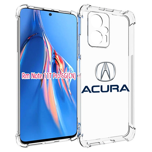 Чехол MyPads acura-акура-2 для Xiaomi Redmi Note 11T Pro / 11T Pro Plus / Poco X4 GT задняя-панель-накладка-бампер чехол mypads land rover ленд ровер 2 для xiaomi redmi note 11t pro 11t pro plus poco x4 gt задняя панель накладка бампер