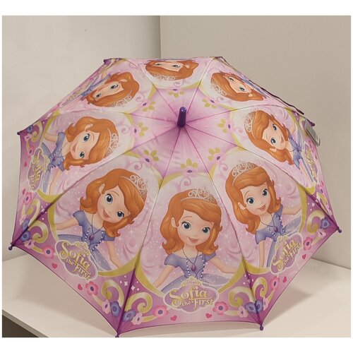 Зонт Rainbrella, полуавтомат, для девочек, розовый
