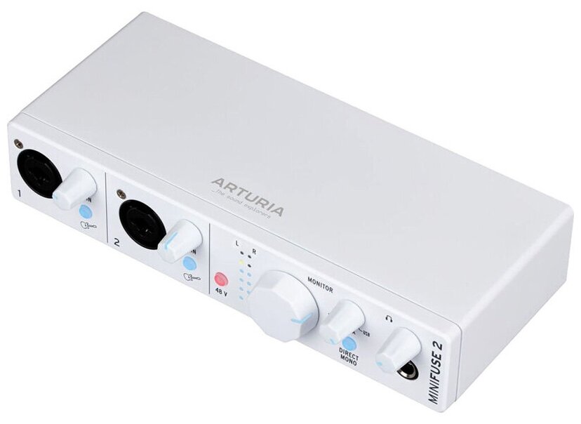 Arturia MiniFuse 2 white внешний аудиоинтерфейс