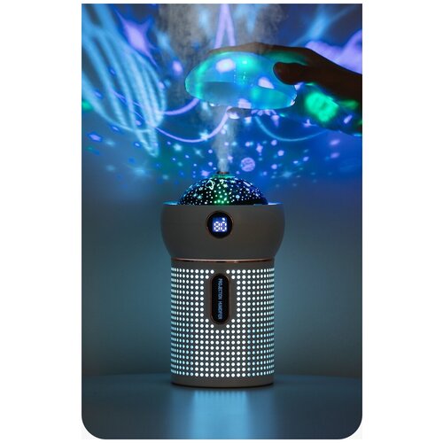 Увлажнитель воздуха ночник проектор Single Spray Projection проектор звездное небо для дома 199900₽