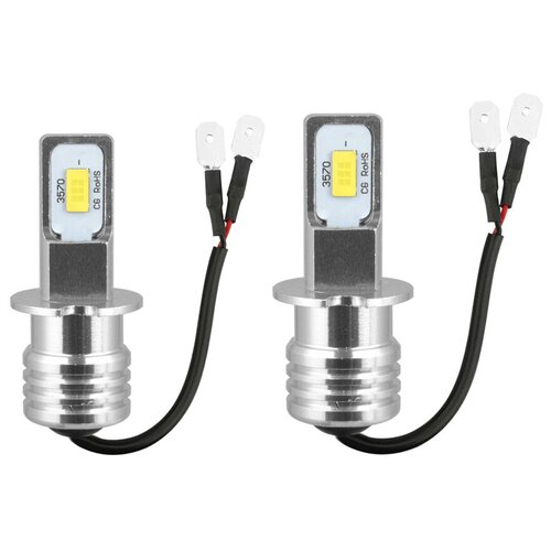 Светодиодные лампы Antidark H3, 60Вт, для фар, 12В-24В, 2шт