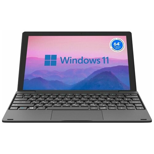 Планшет Digma EVE 1490D, 4GB, 64GB, Windows 11 черный [es1279ew]