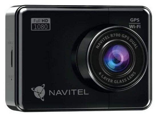 Видеорегистратор Navitel R700 GPS 2CH, черный