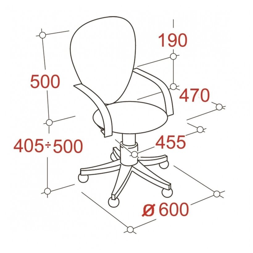 Компьютерное кресло EasyChair 304 LT офисное