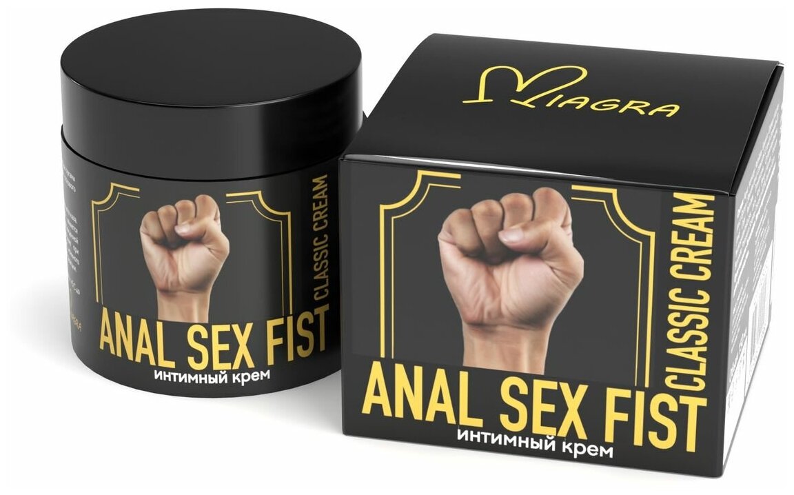 Лубрикант на водной основе Миагра Anal Sex Fist Classic Cream, 150 мл