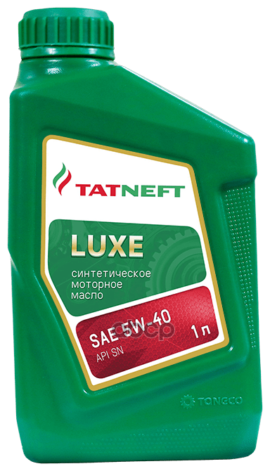 TATNEFT Масло Моторное Синтетическое Татнефть Luxe Sae 5w-40 Канистра 1 Л