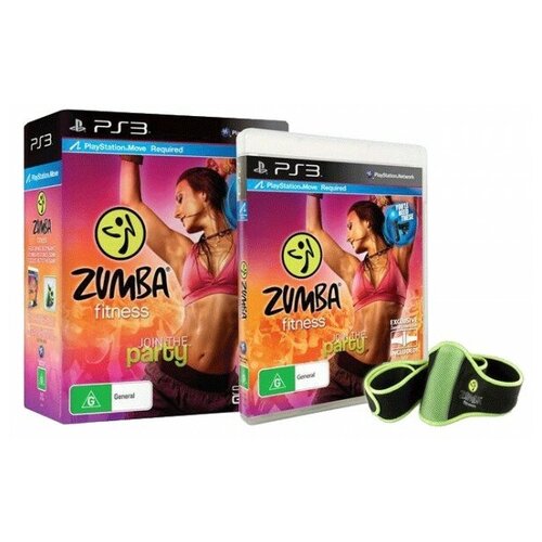 Zumba Fitness. (Игра + спортивная повязка ) (для Playstation Move) (PS3) ufc personal trainer the ultimate fitness system для playstation move ремешок на ногу ps3 английский язык