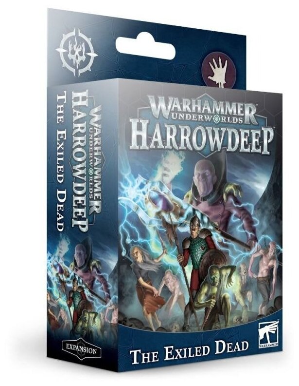 Миниатюры для настольной игры Warhammer Underworlds: Harrowdeep – The Exiled Dead 109-12