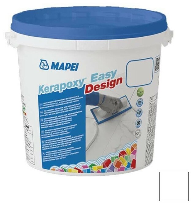 Затирка эпоксидная Mapei Kerapoxy Easy Design №700 прозрачная 3 кг - фотография № 2