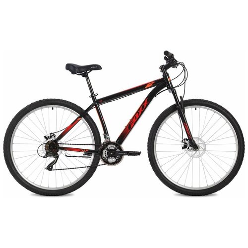фото Велосипед foxx aztec d (2021), горный (взрослый), рама 18", колеса 27.5", черный, 17.5кг (27shd.aztecd.18bk2)