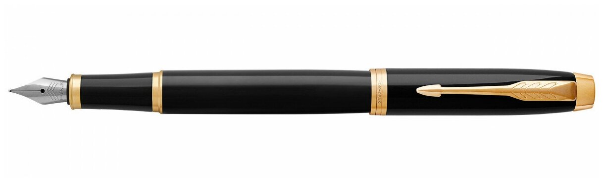 Parker IM Core F321 Brushed Metal GT F - фото №20