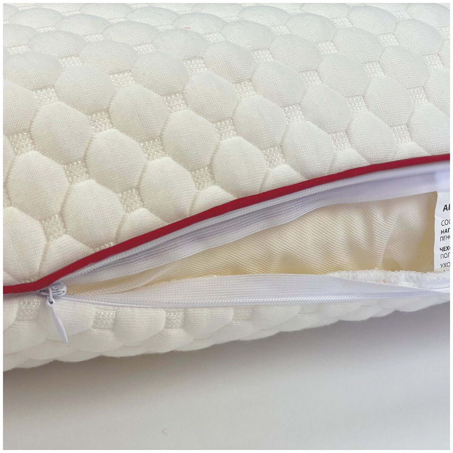 Ортопедическая подушка SleepUp Flexy L с эффектом памяти для взрослых - фотография № 5