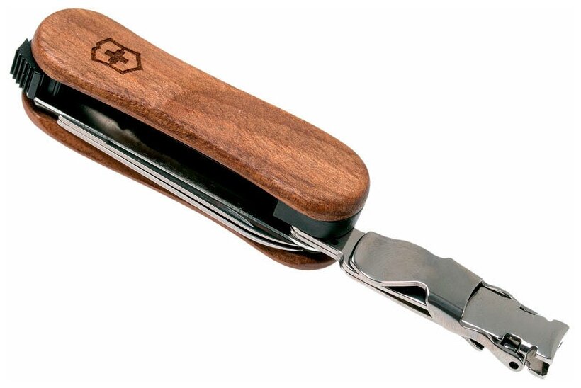Нож перочинный Victorinox NailClip Wood 580 (0.6461.63) 65мм 6функций дерево - фото №5