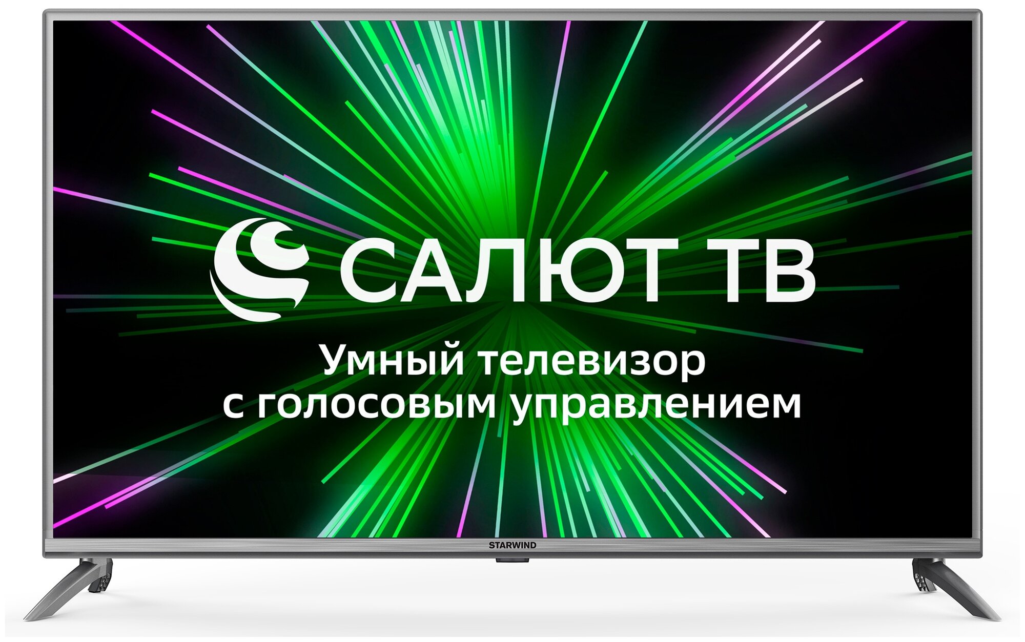 43" (109 см) Телевизор LED Starwind SW-LED43UB403 серый