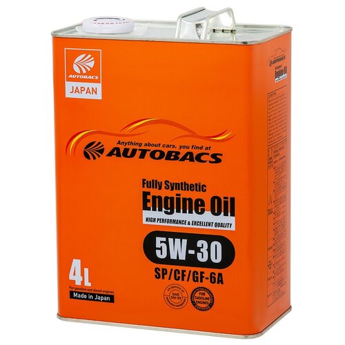 Моторное масло Autobacs 5W-30 Синтетическое 4 л