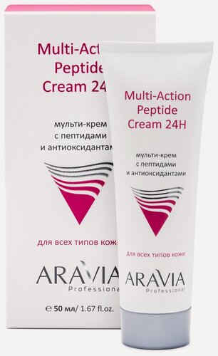 Изображение товара ARAVIA PROFESSIONAL Aravia Professional Мульти-крем с пептидами и антиоксидантным комплексом для лица 50 мл