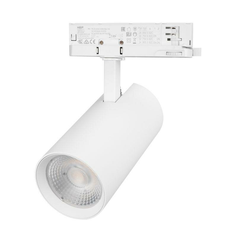 Светильник светодиодный LGD-GERA-4TR-R90-30W Day4000 WH 55deg 230В IP20 30Вт 4000К метал. Arlight 055133