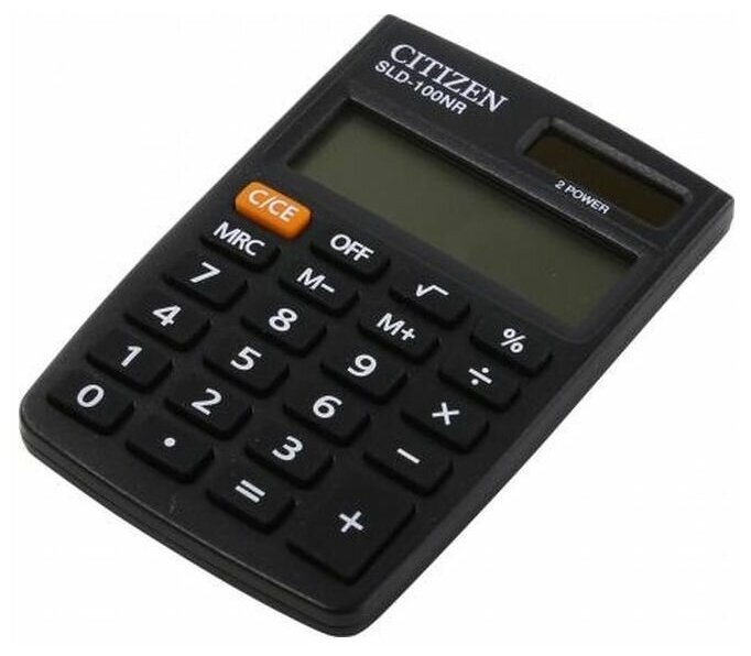 Калькулятор CITIZEN , 8-разрядный, черный - фото №7