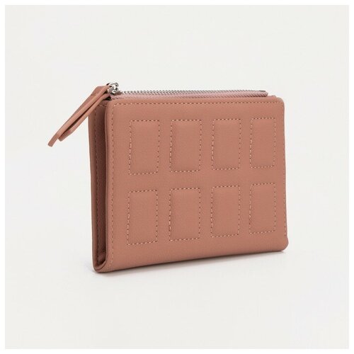 фото Кошелёк на кнопке, цвет розовый gorodok