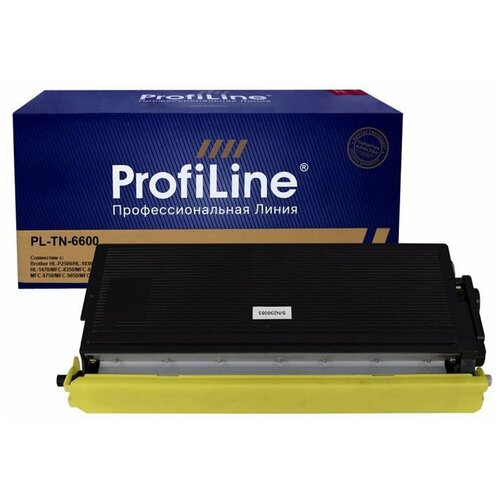 Картридж TN-6600 для Brother HL-1240, HL-1430, HL-1230, HL-1450, DCP-1200, HL-1450 ProfiLine вал brother тефлоновый hl 1230 1430 1435 1440 1450 1470 mfc 9660 9760 9860 9880 fax 8360