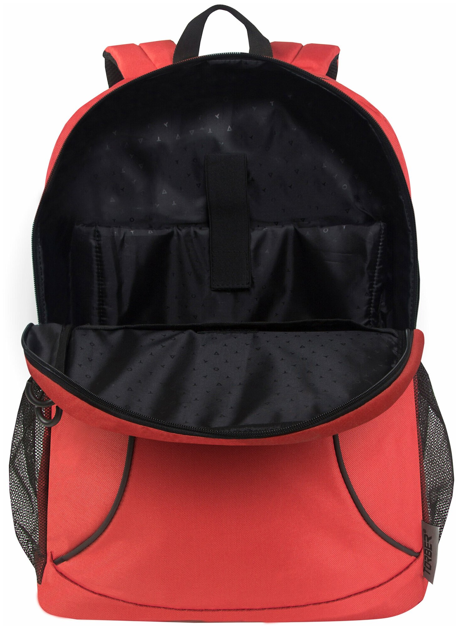 Рюкзак Torber Rockit 15,6" T8283-RED с отделением для ноутбука, красный - фото №5