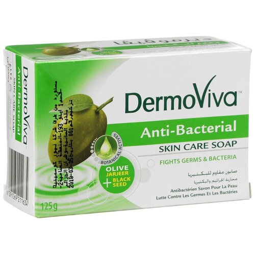 Мыло Dabur Vatika Naturals Dermoviva Anti Bacterial Soap - антибактериальное 125 гр