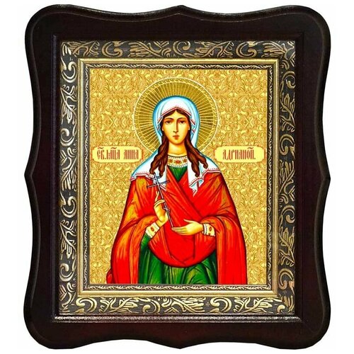 Анна Адрианопольская Святая мученица. Икона на холсте.