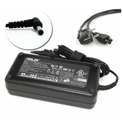 Для ASUS G73J Зарядное устройство блок питания ноутбука (Зарядка адаптер + сетевой кабель/ шнур) зарядка для ноутбука asus g73j