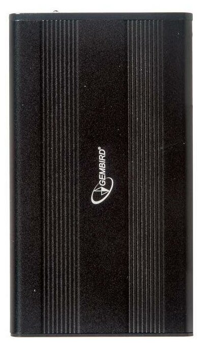 Внешний корпус 2.5" Gembird EE2-U3S-5, (black) USB 3.0, SATA, metal