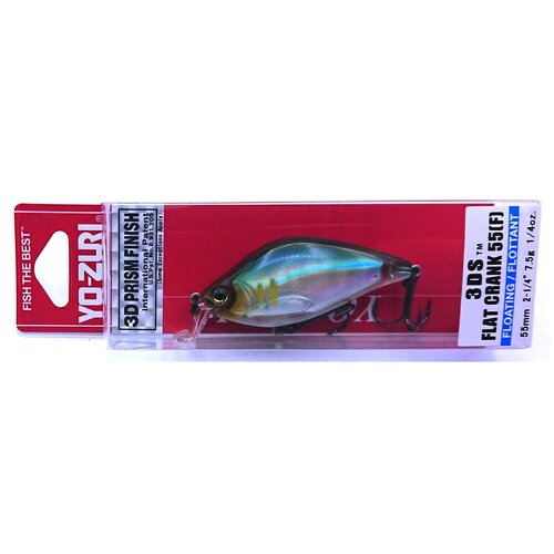 Воблер Yo-Zuri F1141-HHAY 3DS FLAT CRANK 55F