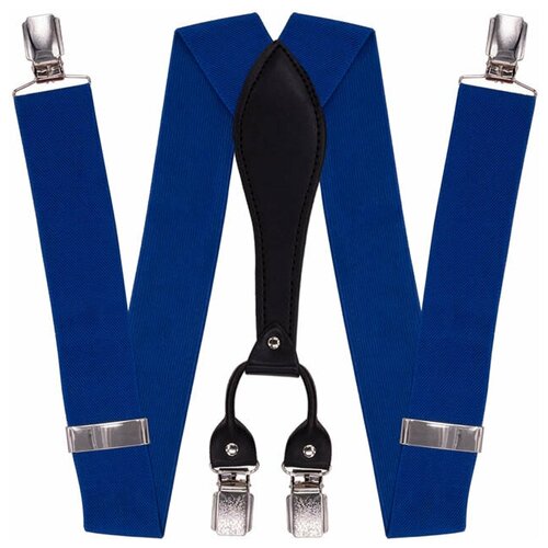 Подтяжки OTOKODESIGN, размер 120, синий подтяжки для брюк большого размера 4 см 4 клипсы коричневый 54160