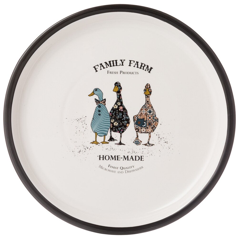 Тарелка обеденная "family farm" 26 см Lefard (166105)