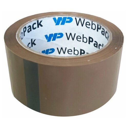 Скотч 48мм*45мкм, 132м, WebPack, коричневый