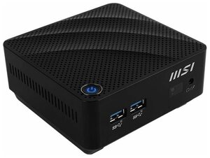 Неттоп MSI Cubi N JSL-030XRU , Intel Pentium N6000 1.1GHz, 4Gb RAM, 256Gb SSD, WiFi, BT, DOS, черный (9S6-B0A111-049)