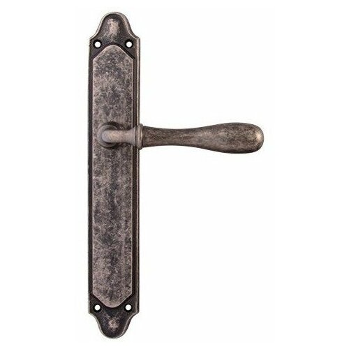 Дверная ручка на планке BETA 294/158, Античное серебро, Melodia дверная ручка на планке laguna 132 131 античное серебро melodia