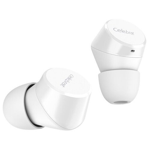 Наушники внутриканальные Celebrat W2 bluetooth цвет белый 318400₽