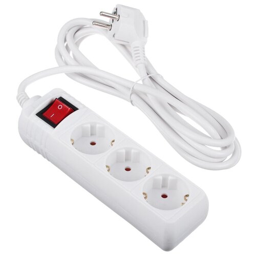 Удлинитель ПВС 3*0,75 3гн. 3м. с/з с выкл./ У1-3В-3 Электро/1095