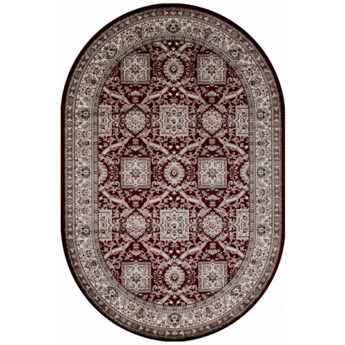 Ковер D868 - RED - Овал - коллекция COLIZEY 2.00x3.00