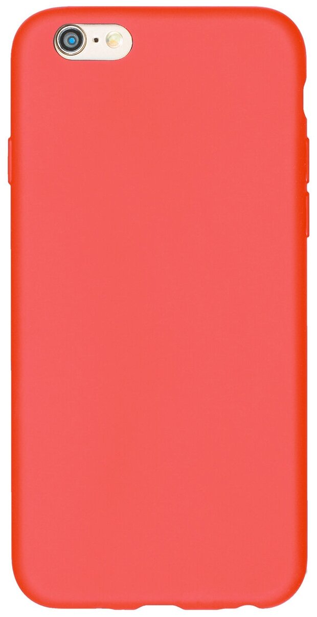 фото Чехол матовый для Apple iPhone 6/6S, бордовый, Deppa 140025