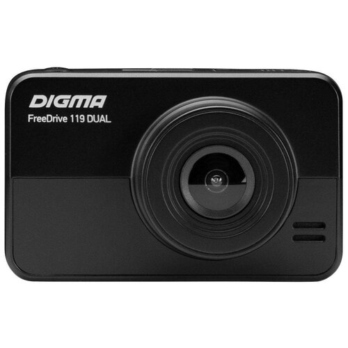 Видеорегистратор Digma FreeDrive 119 DUAL черный 1.3Mpix 1080x1920 1080p 140гр. GP2247