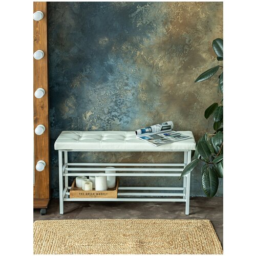 Обувница Лофт / Подставка для обуви/банкетка/ этажекрка для обуви/ пуф